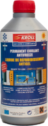 Permanent coolant antifreeze-pink