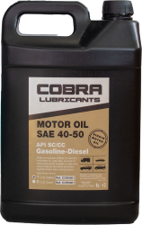 Motor oil SAE 40-50