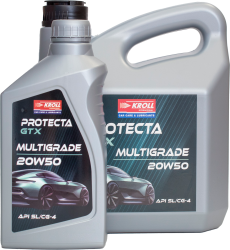 Protecta GTX 20W50 Multigrade 1L&4L