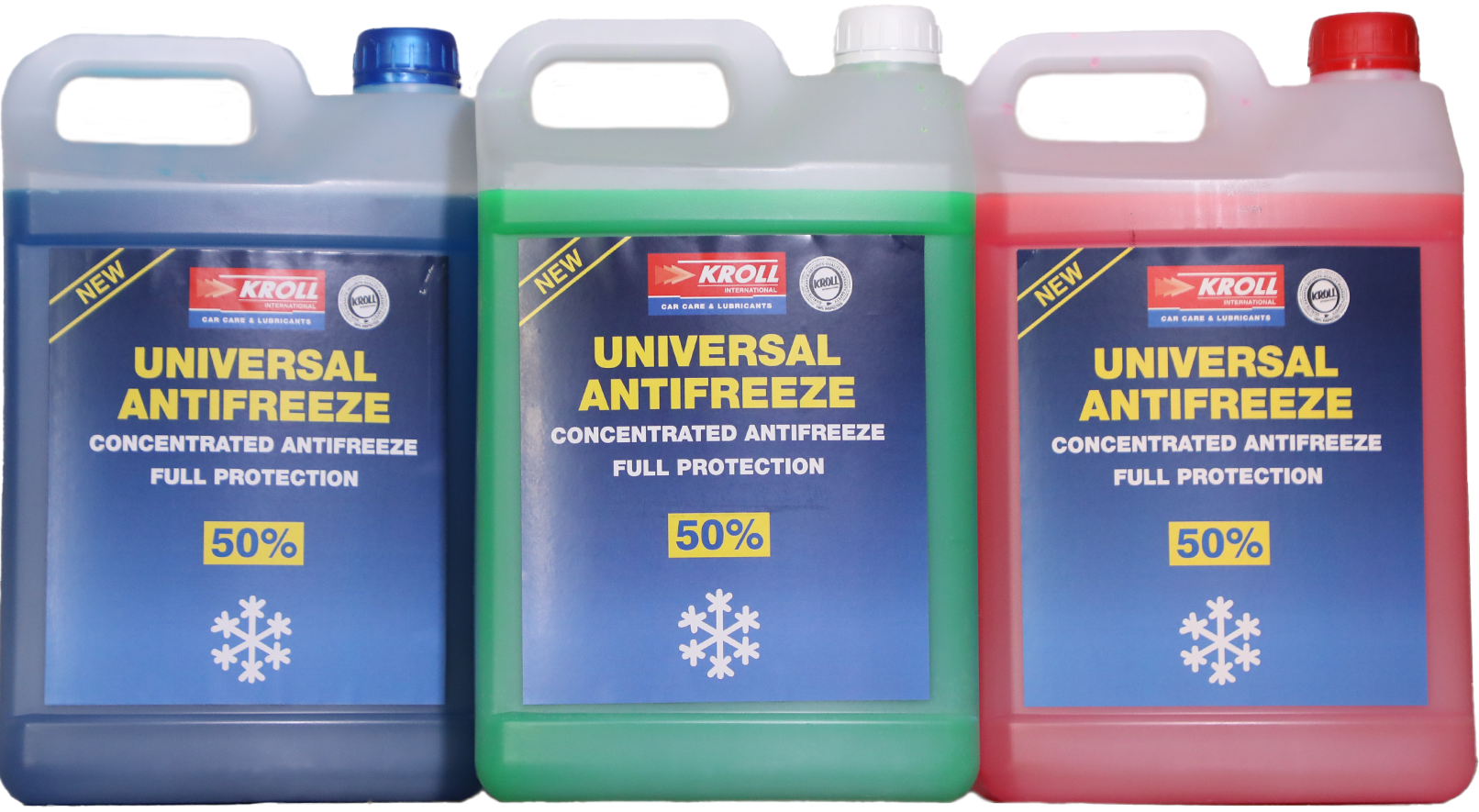 Universal Antifreeze 50 blue-green-pink